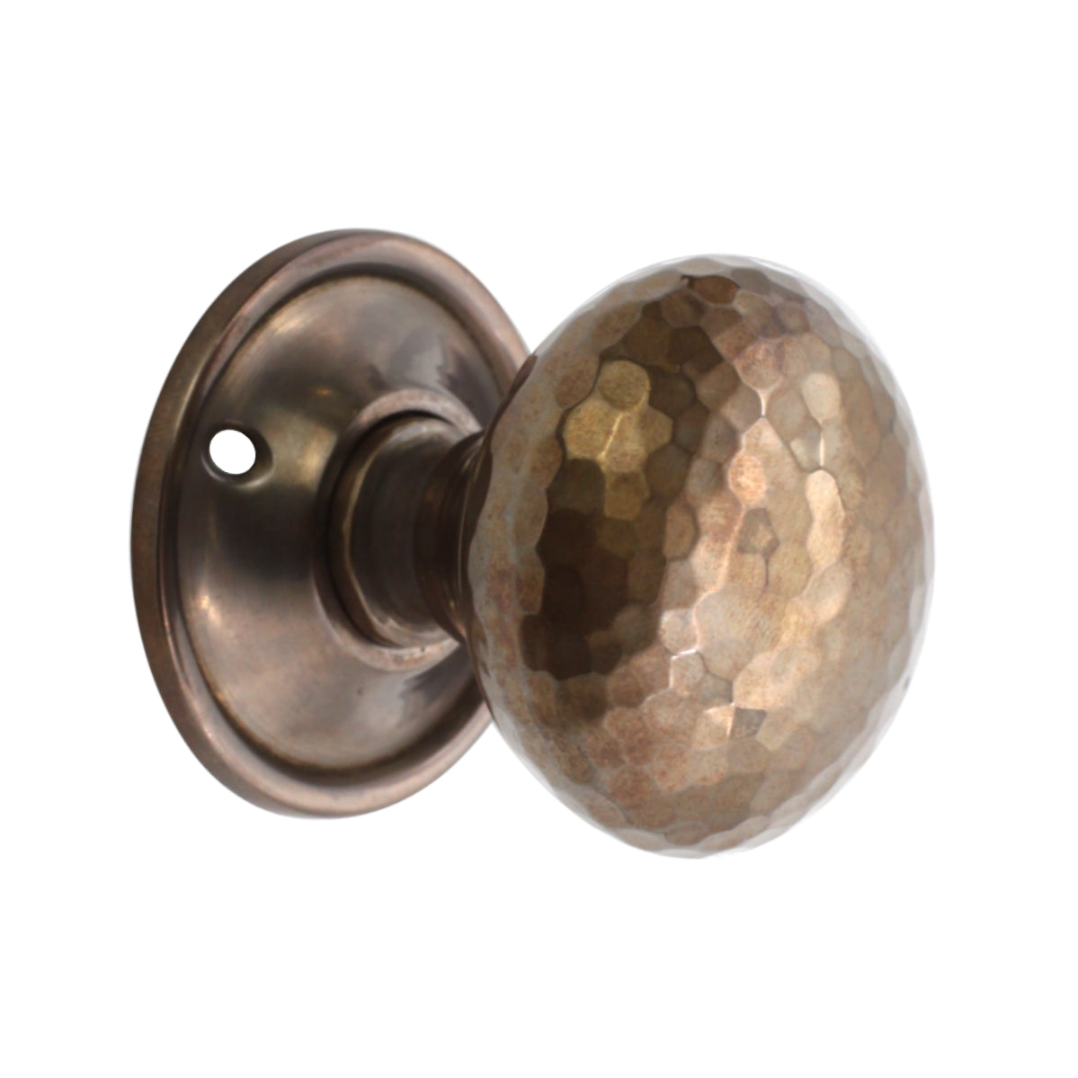 Hammered Mushroom Mortice/Rim Door Knob