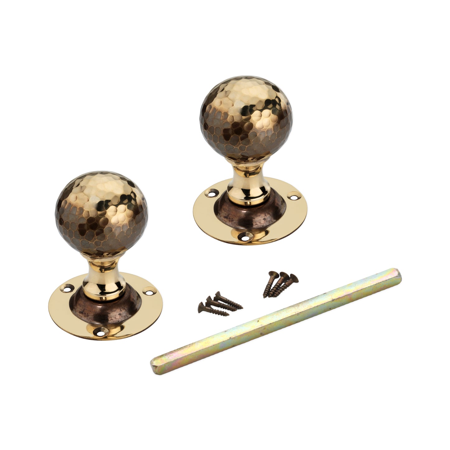 Hammered Ball Mortice Door Knob
