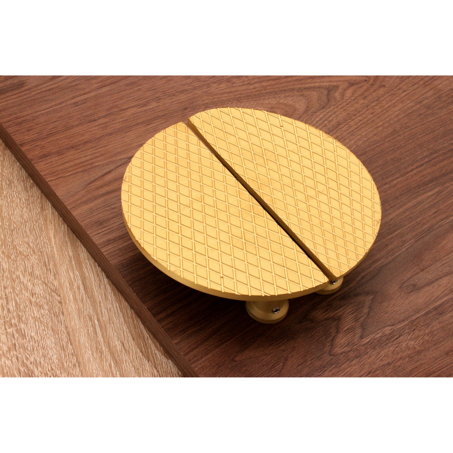 Diamond Half Moon Handles Polished Chrome