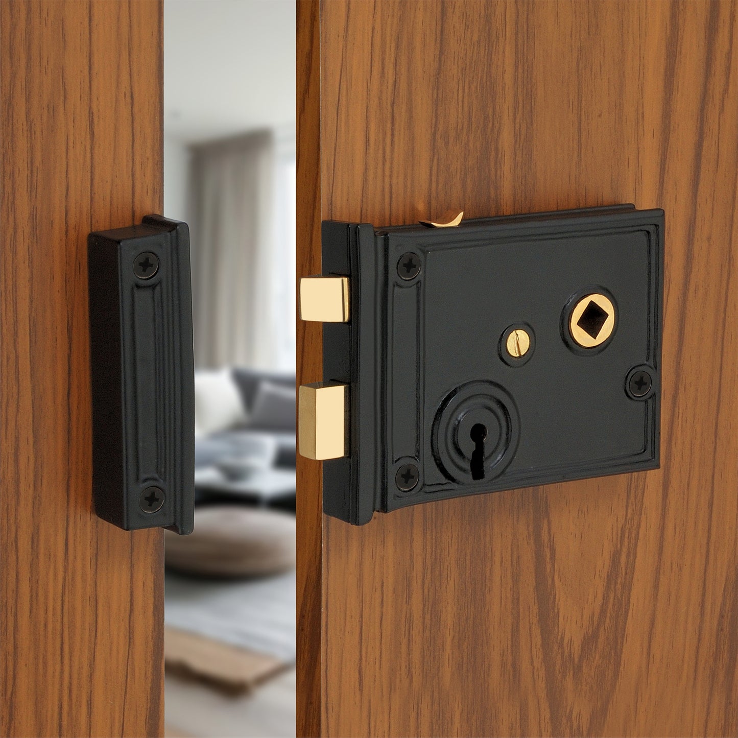 Horizontal Rim Lock