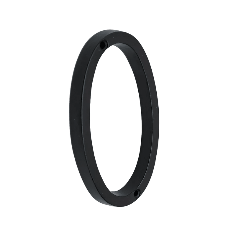 Brass bee Premium House Numbers set in black finish, featuring numbers 0-9, each measuring 5 inches tall, designed for clear visibility and durability in various settings.