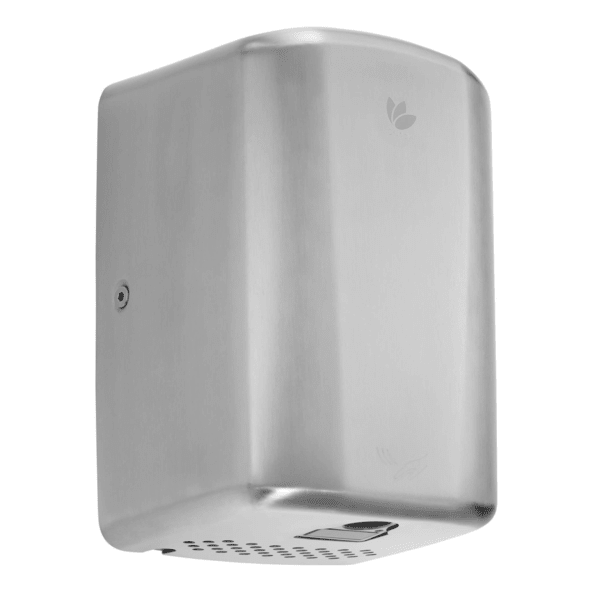 Brushed Stainless Turbo Junior Plus Hand Dryer Stainless Steel Love Handles uk