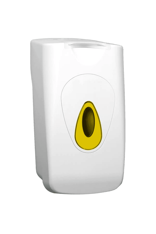 Modular Wet Wipe Dispenser White – Yellow Window Hand Love Handles uk