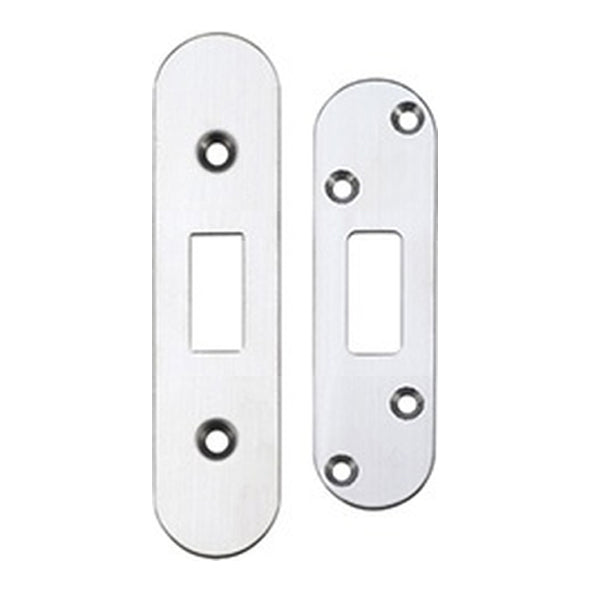 Spare Accessory Pack for UK Flat Dead Lock - contains Radius Forend, Strike and Fixing Screws