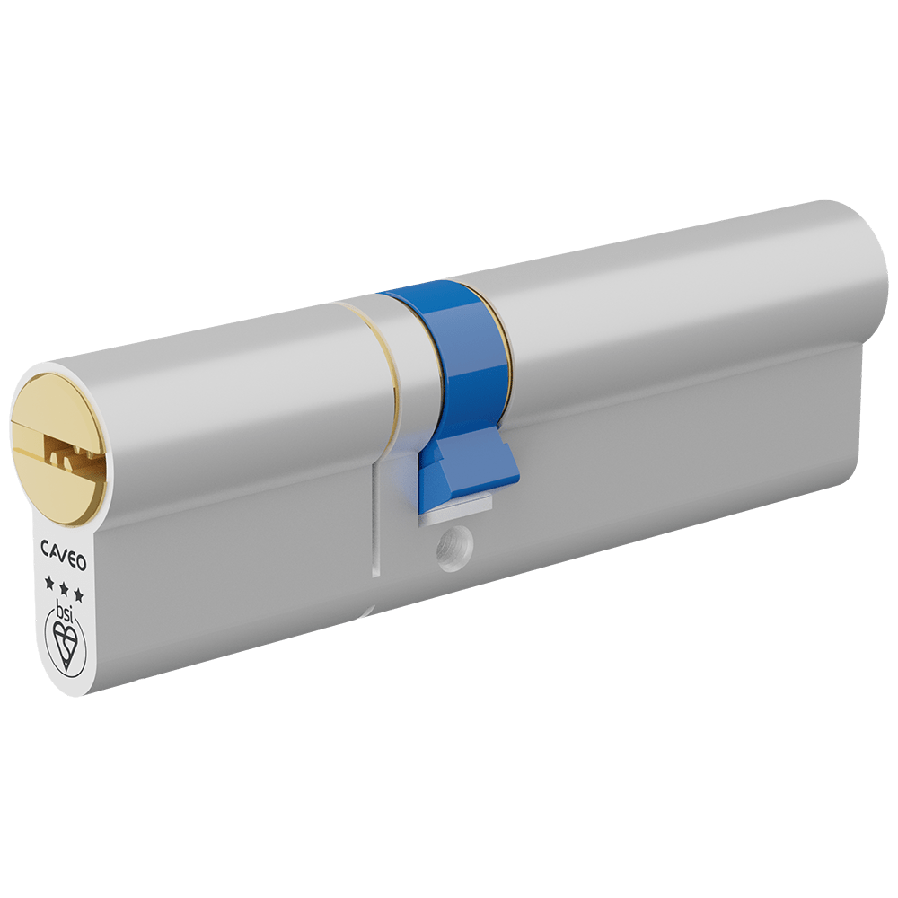 Aldridge Cylinders CAVEO TS007 3* Double Euro Dimple Cylinder - 105mm 45(Ext)/60