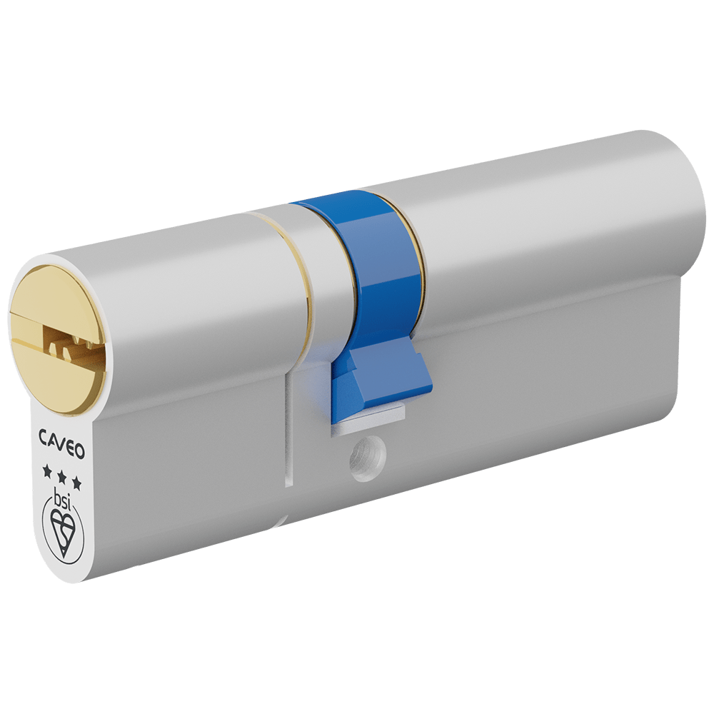 Aldridge Cylinders CAVEO TS007 3* Double Euro Dimple Cylinder - 80mm 35(Ext)/45