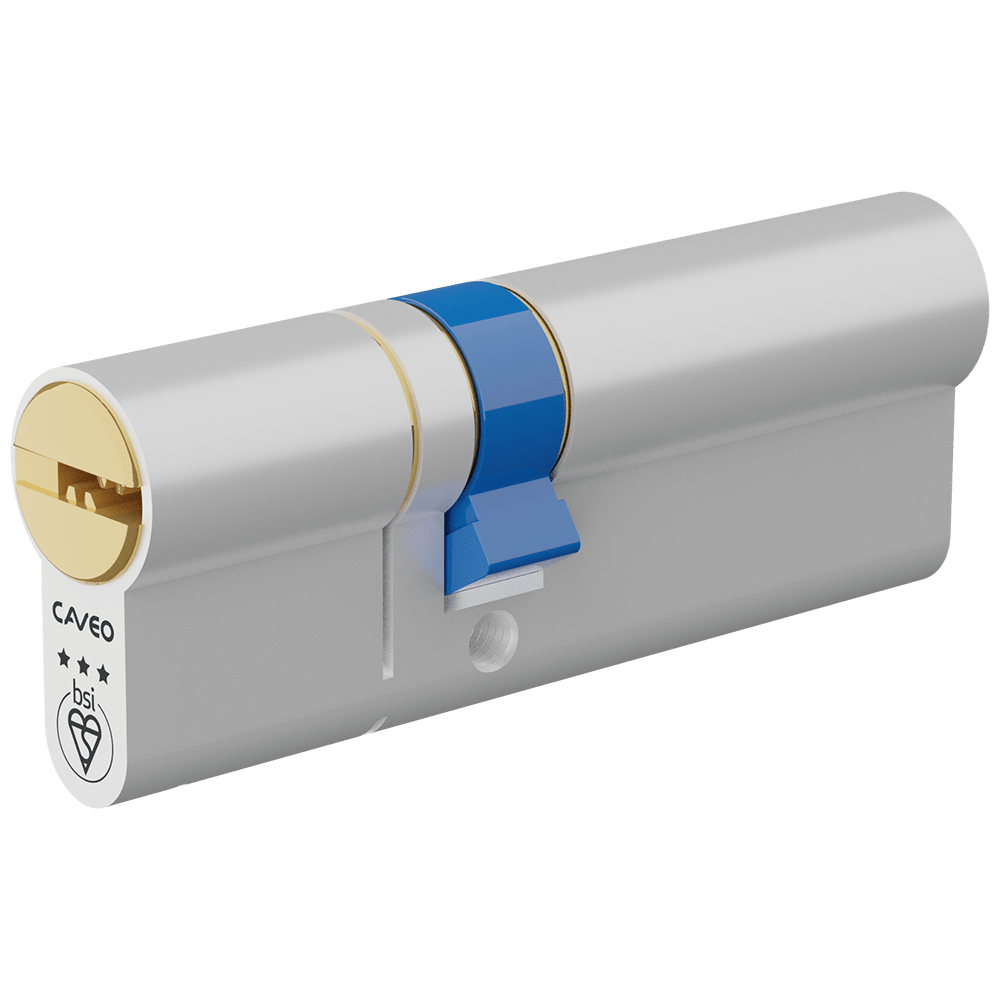 Aldridge Cylinders CAVEO TS007 3* Double Euro Dimple Cylinder - 85mm 35(Ext)/50