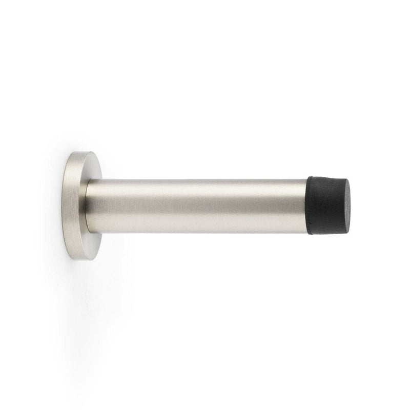 Cylinder Projection Door Stop on Rose Satin Nickel Love Handles uk
