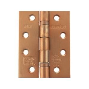 Atlantic Hinges Urban Satin Copper Atlantic Ball Bearing Hinges Grade 13 Fire Rated 4″ x 3″ x 3mm