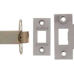 Atlantic Latches Satin Nickel Bolt Through Tubular Latch