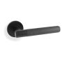 Knurled Spitfire Lever on Round Rose