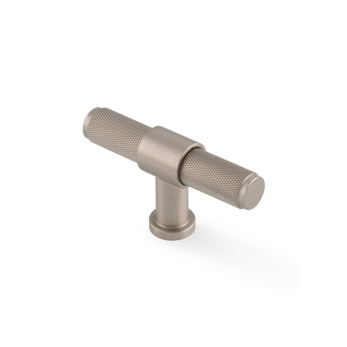 Kingston Knurled T-Bar Cupboard Knob Dark Bronze PVD