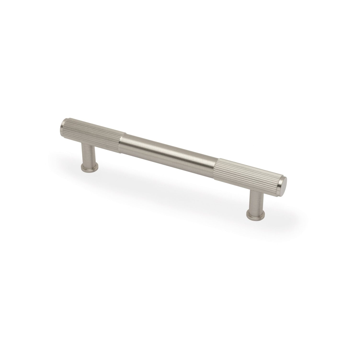 Washington Reeded End Cabinet Pull Satin Nickel 128mm Pull Handles