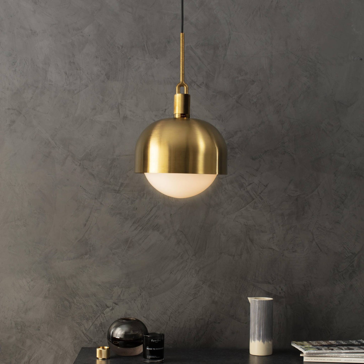 Buster + Punch Forked Pendant / Linear / Shade / Globe / Opal / Large