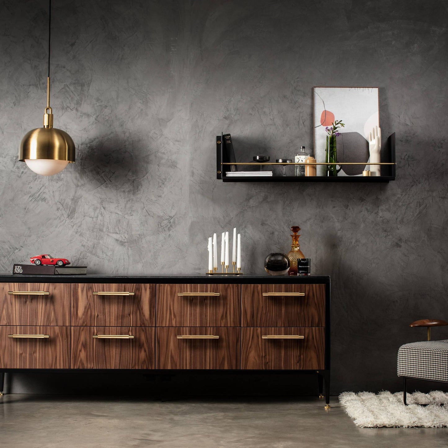 Buster + Punch Kitchen Shelf / Girder / Black