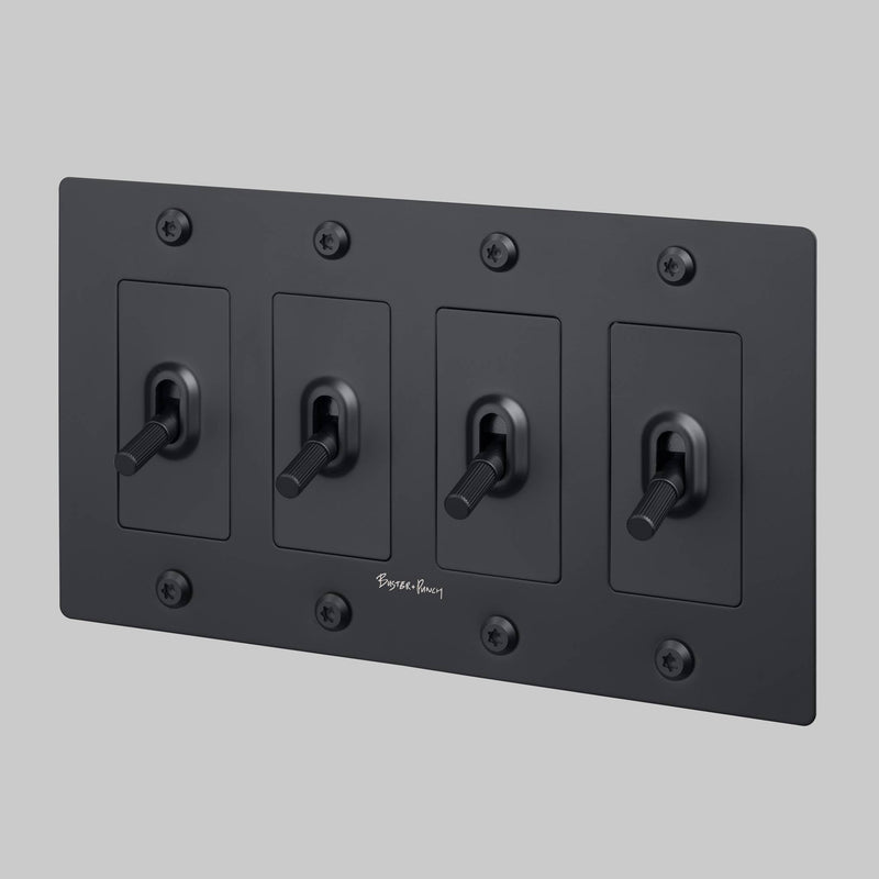 Buster + Punch 4G Toggle / 2-WAY / Linear Black