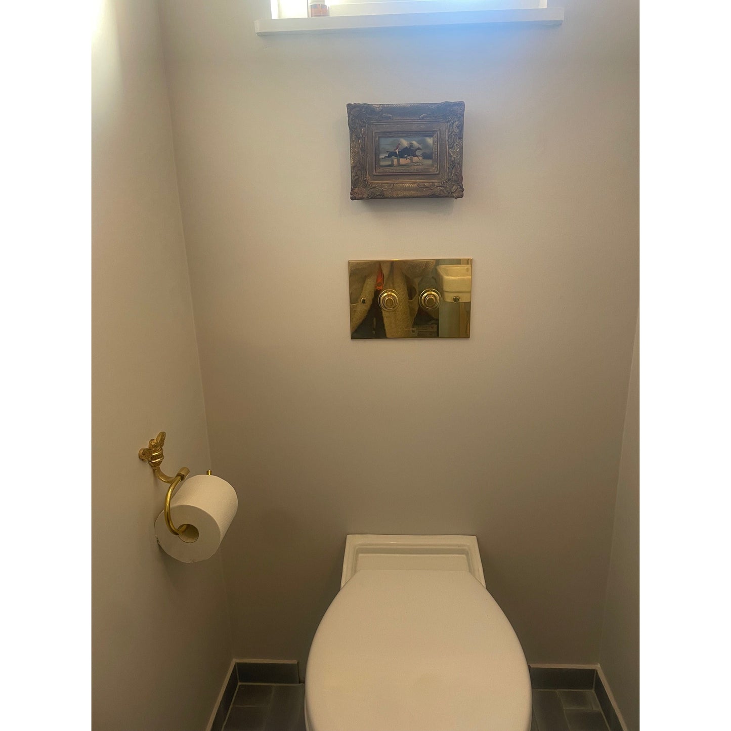 Brass bee Toilet Roll Holder - Brass bee