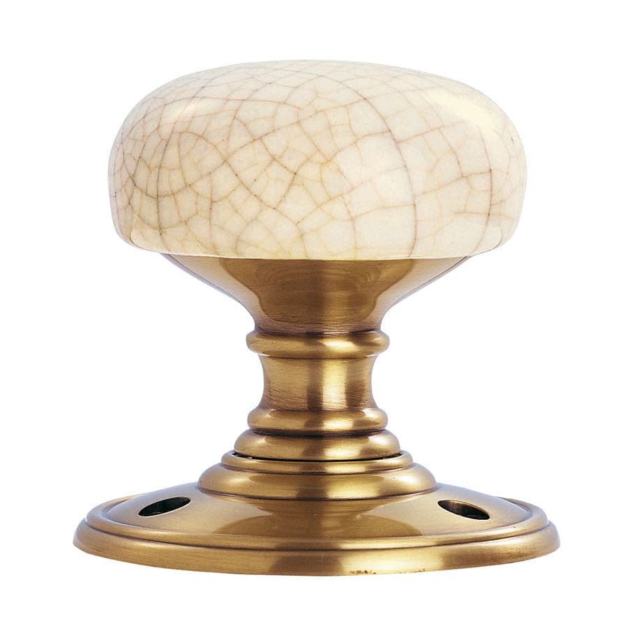 Carlisle Brass Knobs Delamain Porcelain Knob Crackle