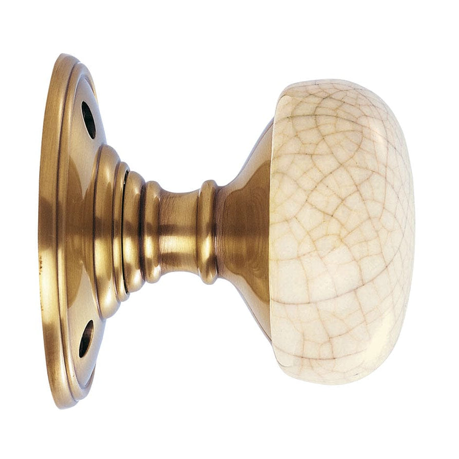 Carlisle Brass Knobs Delamain Porcelain Knob Crackle