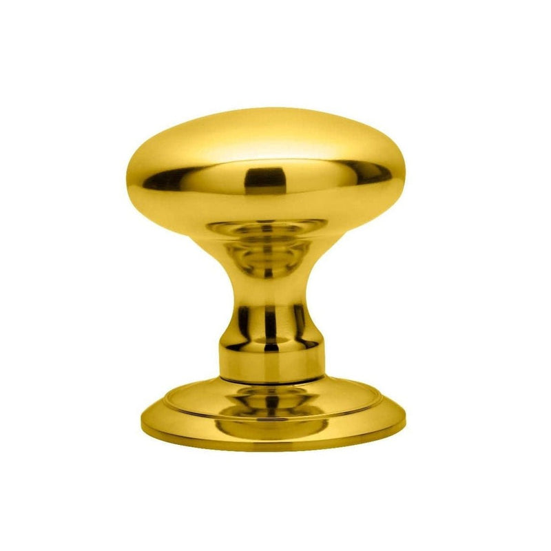 Carlisle Brass Knobs Polished Brass Ice Large Mortice Knob