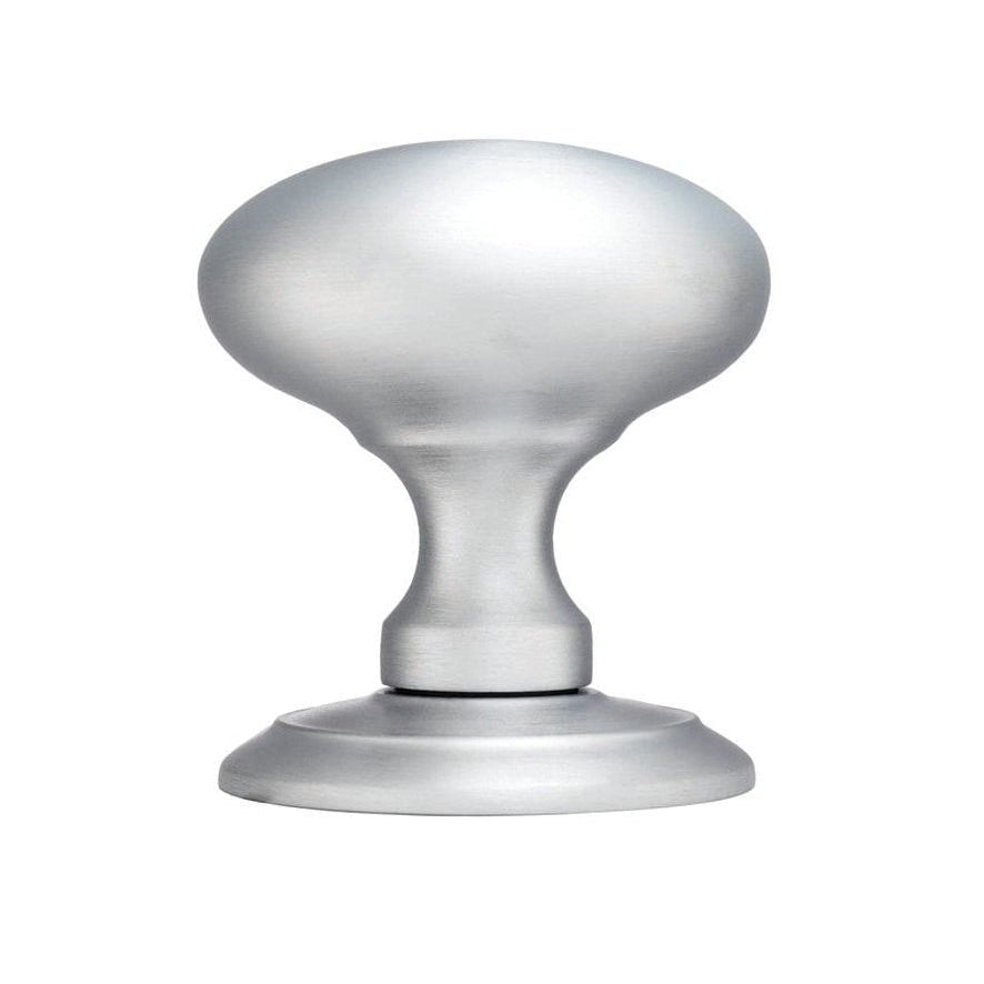 Carlisle Brass Knobs Satin Chrome Ice Large Mortice Knob