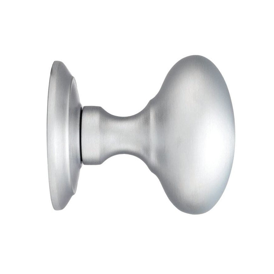 Carlisle Brass Knobs Satin Chrome Ice Large Mortice Knob