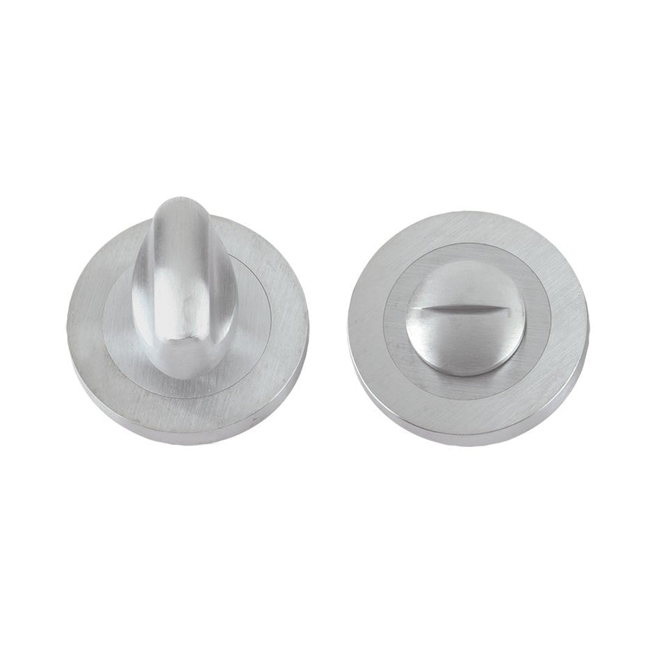 Zoo Hardware 5mm Turn & Release with a diameter of 50mm, featuring a sleek, circular design in polished chrome for durability and easy operation.
