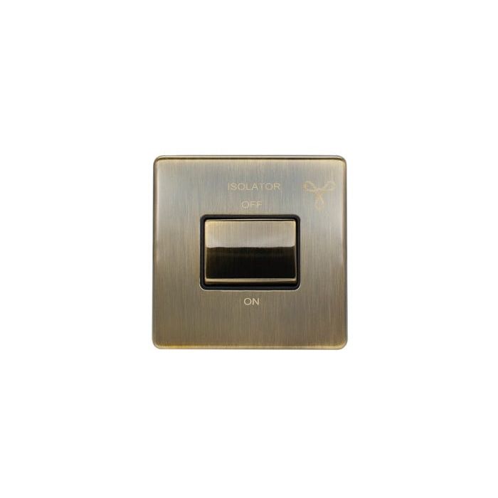 Eurolite Switches Antique Brass Concealed 3mm Fan Switch - Antique Brass