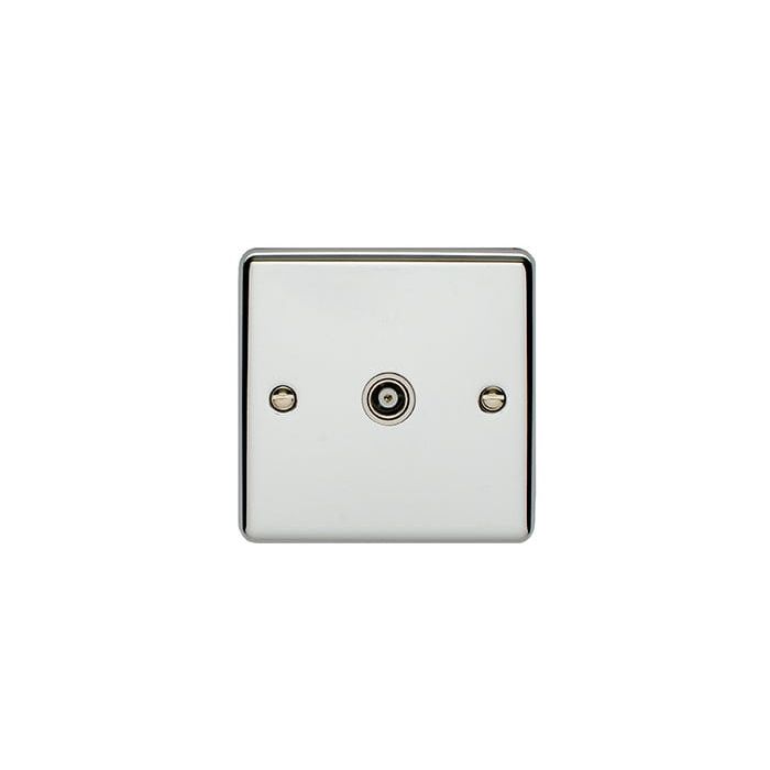 Eurolite Switches Polished Chrome Enhance Decorative Tv - Polished Chrome