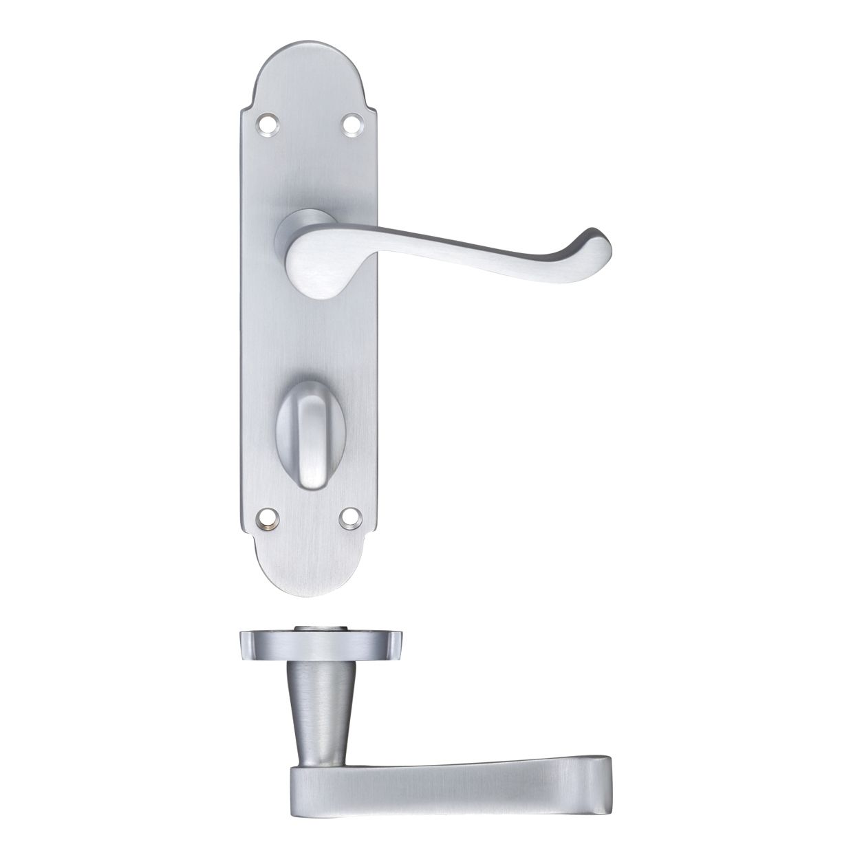 Oxford Lever Bathroom (57mm c/c) Furniture - 170 x 42mm