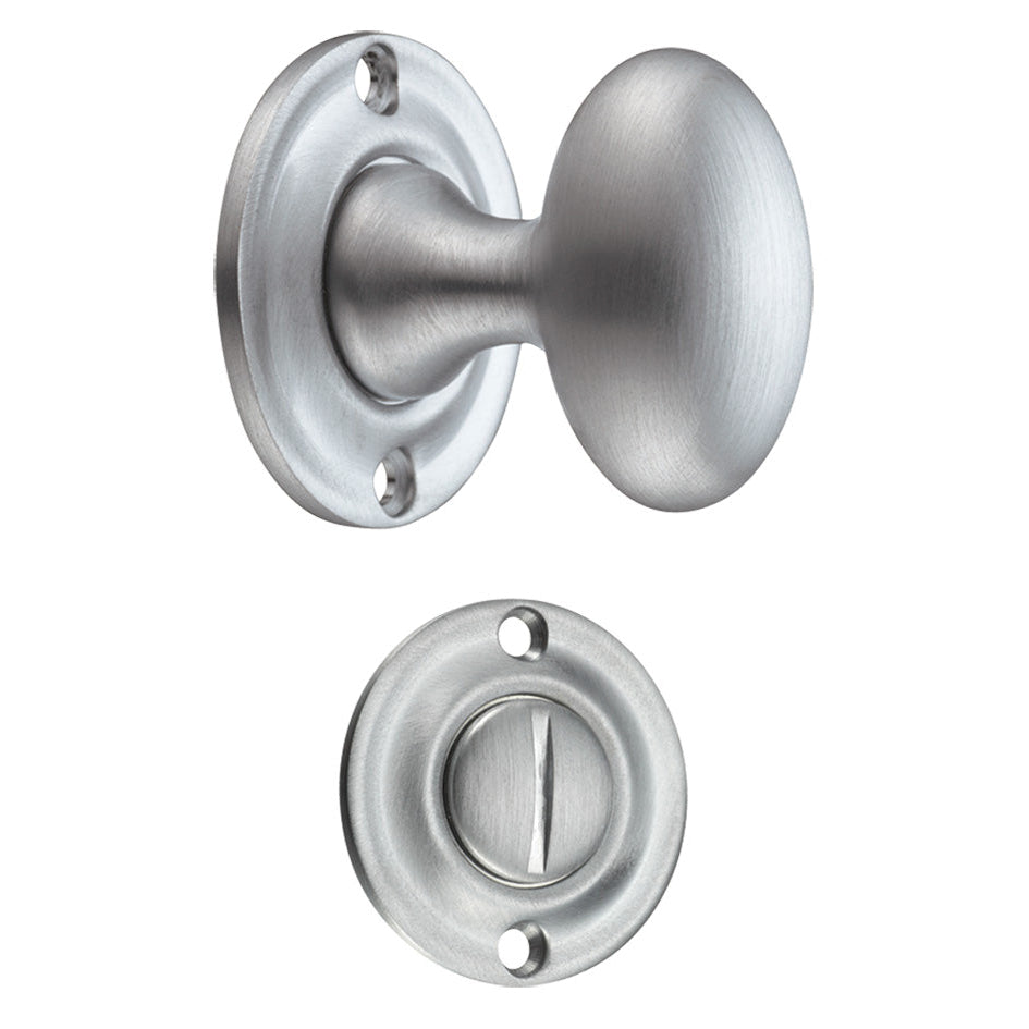 Oval Thumb Turn with Coin Release - 5mm spindle