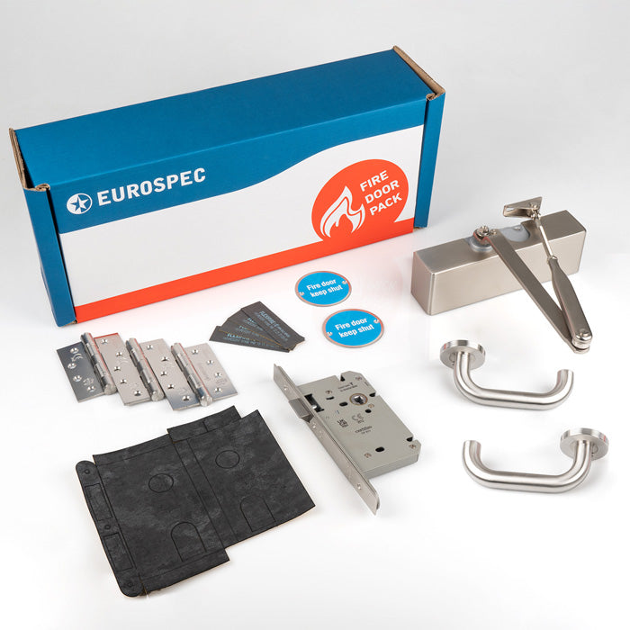 Commercial Fire Door Pack - DIN Lever Latch