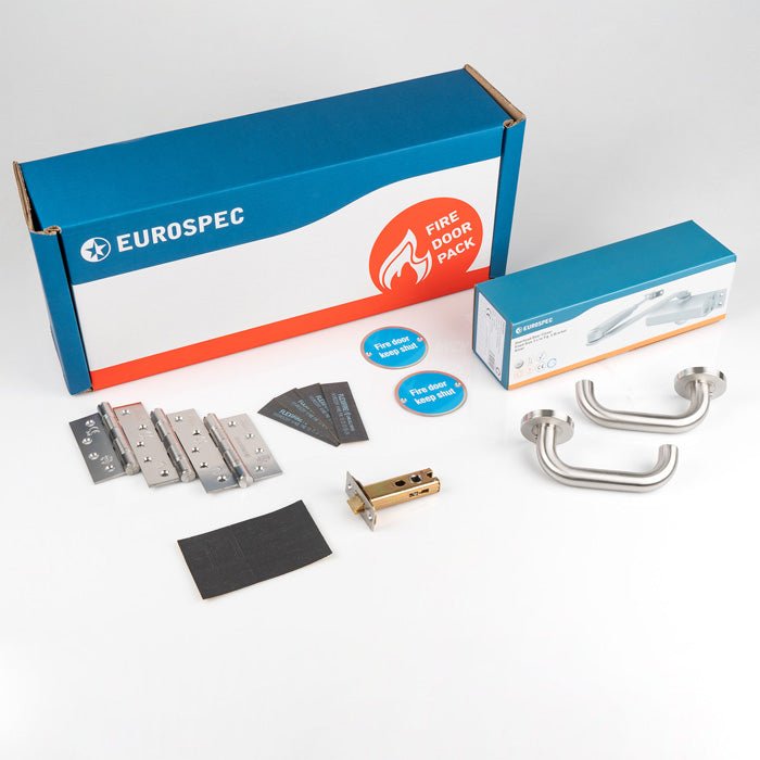 Carlisle Brass Residential Fire Door Pack - Lever Tubular Latch