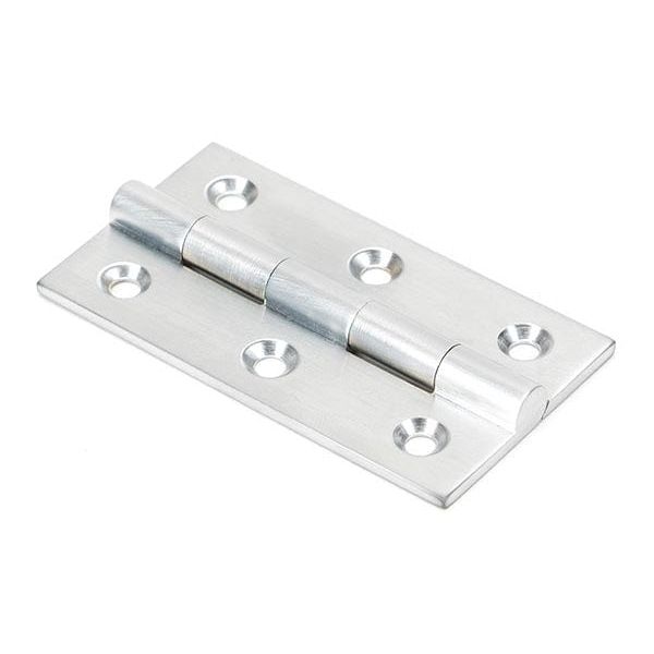 From The Anvil Hinges Satin Chrome 2.5" Butt Hinge (pair)