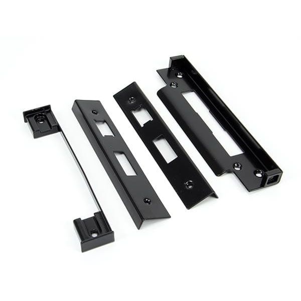 From The Anvil Euro Locks Black ½" Euro Sash Lock Rebate Kit