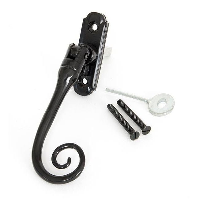From The Anvil Window Hardware Right hand Black Monkeytail Espag - RH