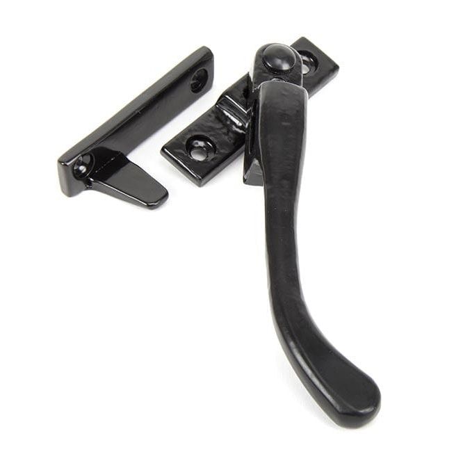 From The Anvil Window Hardware Right Hand Black Night-Vent Locking Peardrop Fastener