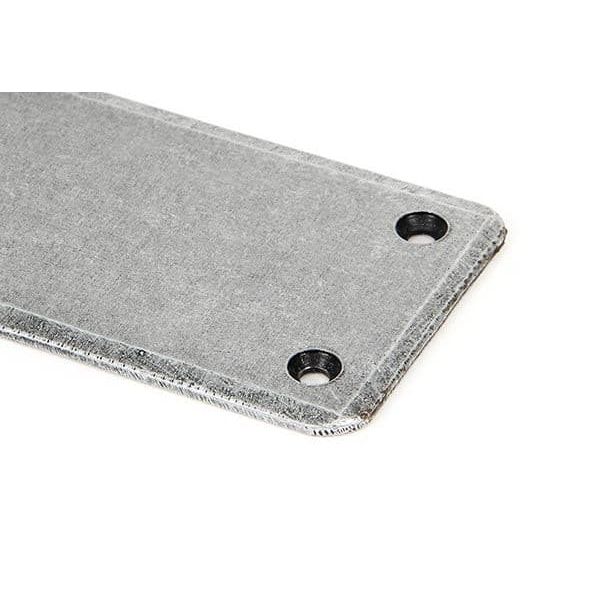 From The Anvil Fingerplates Pewter Pewter 1800mm Plain Fingerplate