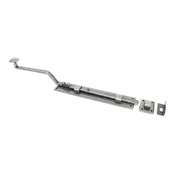 From The Anvil Bolts 10" Pewter 6" French Door Bolt