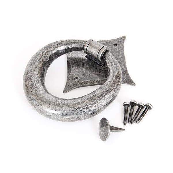From The Anvil Knockers Pewter Pewter Ring Door Knocker
