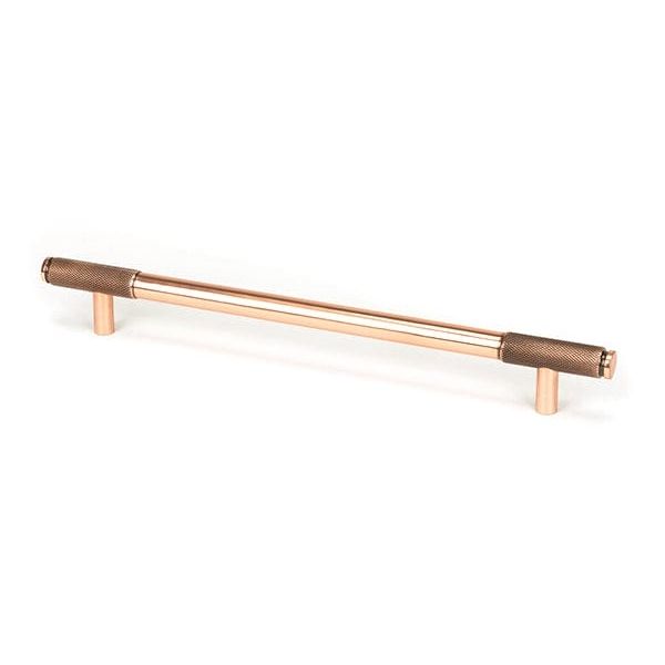 From The Anvil Cupboard Handles Large Polished Bronze Half Brompton Pull Handle