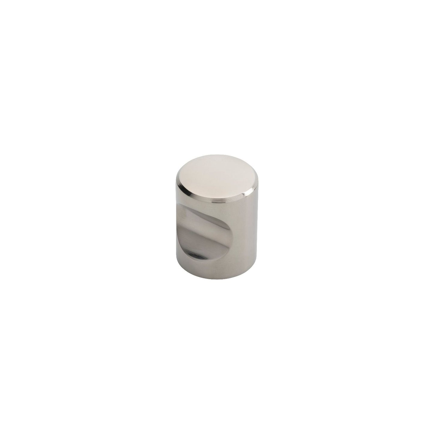 Carlisle Brass Stainless Steel Cylindrical Knob - 25mm
