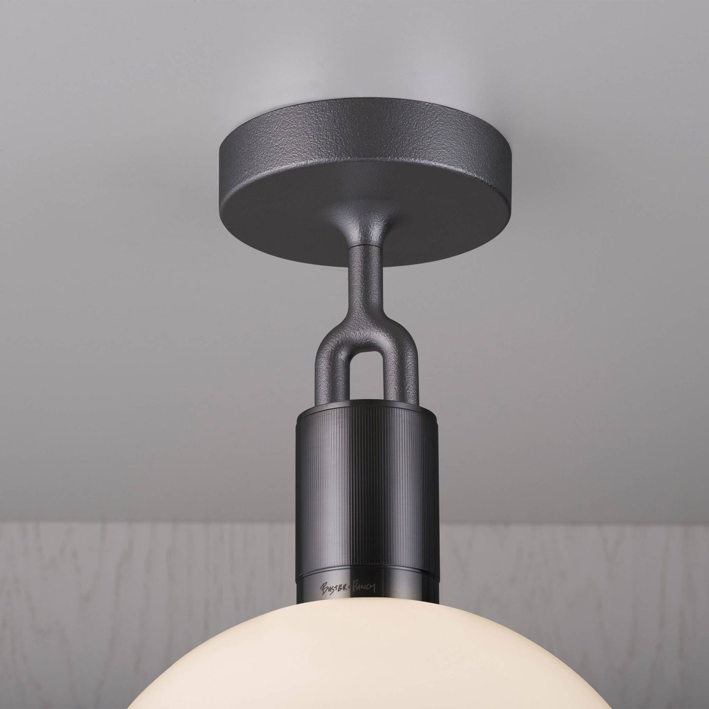 Buster + Punch Forked Ceiling / Linear / Globe / Opal / Medium
