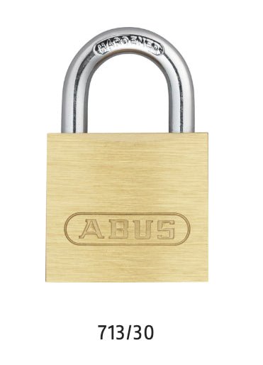 Brass 713 Series – Traditional Solid Brass Padlock 713/30 Love Handles uk