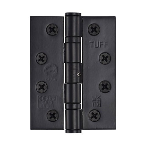 Stainless Steel Line Hinge SS 102 x 76 x 3mm Matt Black finish Love Handles uk