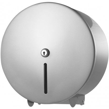 MWS Dispensors Toilet Roll Dispensers Intro Brushed Large Stainless 12