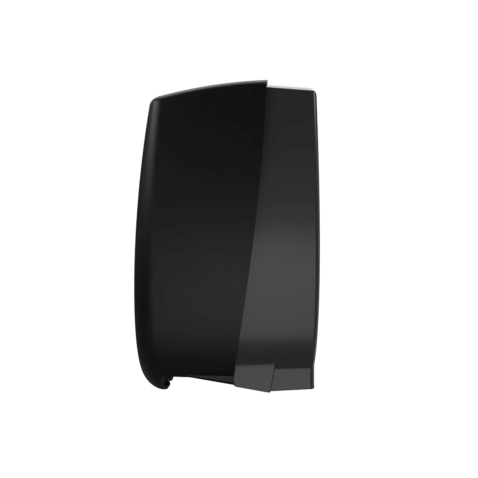 MWS Dispensors Toilet Roll Dispensers Myriad Black Recycled Small 8” Jumbo Dispenser