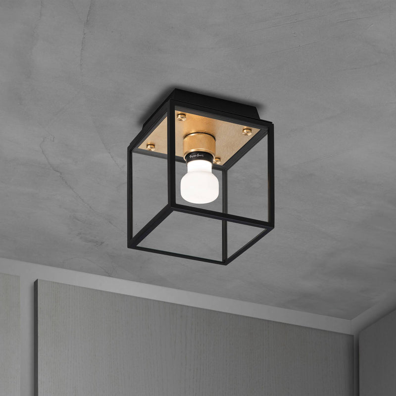 Buster + Punch Caged Wet / Ceiling / Cross / Small Brass