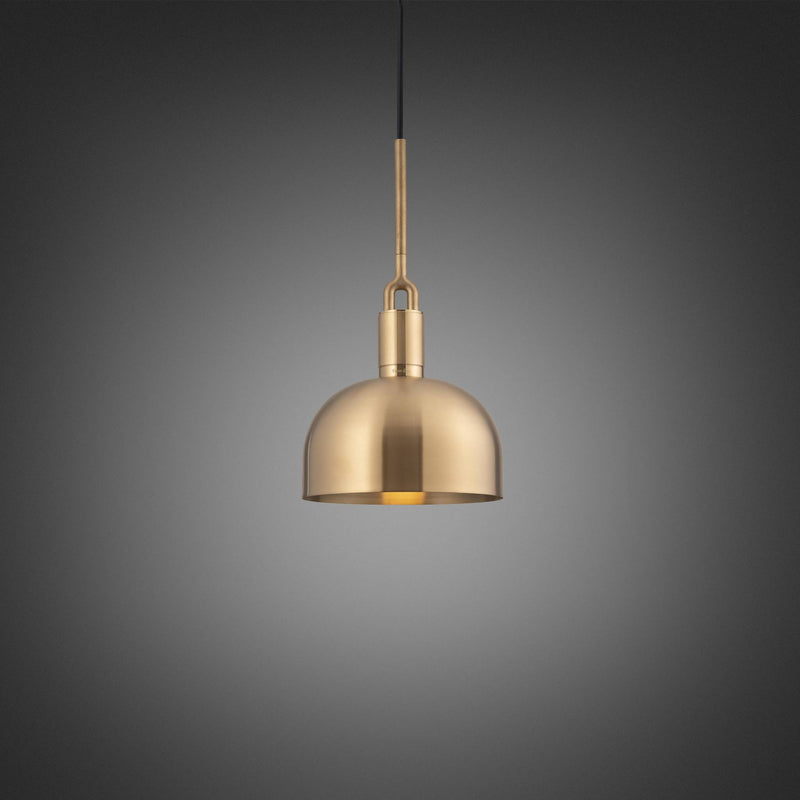 Buster + Punch Forked Pendant / Linear / Shade / Medium Brass