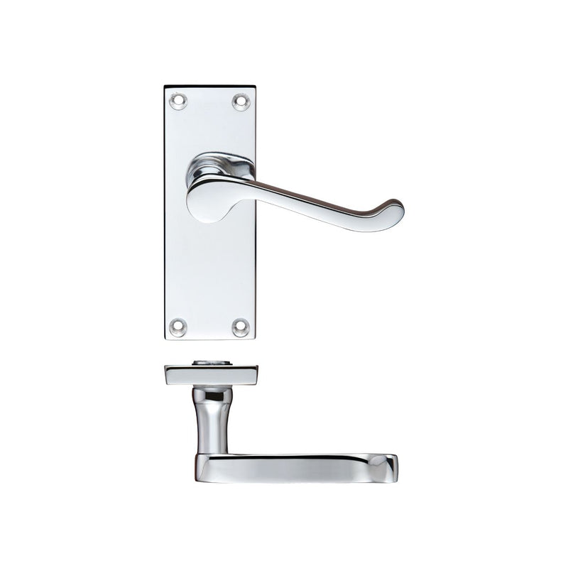 Project Victorian Scroll Lever on Backplate - 150mm x 40mm